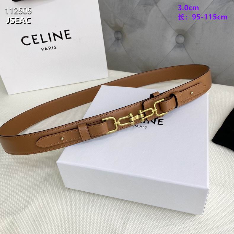 Celine belt 30mmX95-115cm 8L03
